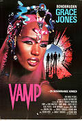 Vamp 1986 movie poster Grace Jones Chris Makepeace Sandy Baron Richard Wenk