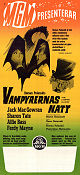 The Fearless Vampire Killers 1967 movie poster Jack MacGowran Alfie Bass Sharon Tate Roman Polanski