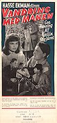 Wandering with the Moon 1945 movie poster Eva Henning Alf Kjellin Stig Järrel Hasse Ekman Romance