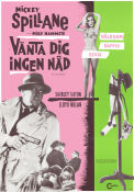 Vänta dig ingen nåd 1963 poster Mickey Spillane Shirley Eaton Scott Peters Roy Rowland