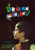 Khane-ye doust kodjast 1987 movie poster Babek Ahmedpoor Ahmed Ahmedpoor Khodabakhsh Defaei Abbas Kiarostami Country: Iran