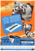 Vår herre luggar Johansson 1944 movie poster Sigurd Wallén Dagmar Ebbesen Anders Ek Sigurd Wallén