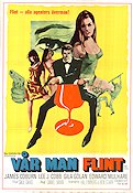 Our Man Flint 1966 movie poster James Coburn Lee J Cobb Gila Golan Daniel Mann Cult movies Agents