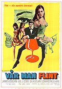 Our Man Flint 1966 movie poster James Coburn Lee J Cobb Gila Golan Daniel Mann Cult movies Agents