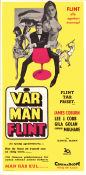 Our Man Flint 1966 movie poster James Coburn Lee J Cobb Gila Golan Daniel Mann Agents