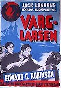 The Sea Wolf 1941 movie poster Edward G Robinson Ida Lupino Writer: Jack London