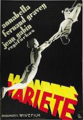 Varieté 1935 movie poster Annabella Jean Gabin Circus