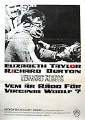 Who´s Afraid of Virginia Woolf 1966 movie poster Elizabeth Taylor Richard Burton Mike Nichols