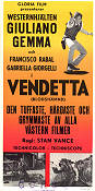 I lunghi giorni della vendetta 1967 movie poster Giuliano Gemma Francisco Rabal Gabriella Giorgelli Florestano Vancini