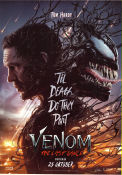 Venom: The Last Dance 2024 movie poster Tom Hardy Chiwetel Ejiofor Juno Temple Kelly Marcel Find more: Marvel