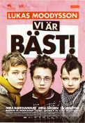 Vi är bäst 2013 poster Mira Barkhammar Mira Grosin Liv LeMoyne Lukas Moodysson