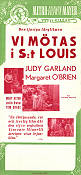 Meet Me in St Louis 1944 poster Judy Garland Vincente Minnelli