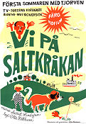 Vi på Saltkråkan 1968 movie poster Maria Johansson Torsten Lilliecrona Louise Edlind Manne Grünberger Olle Hellbom Find more: Saltkråkan Writer: Astrid Lindgren Skärgård Dogs From TV