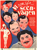 Vi som går scenvägen 1938 movie poster Elof Ahrle Bengt-Åke Bengtsson Rut Holm Gideon Wahlberg Find more: Large poster Eric Rohman art