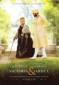 Victoria and Abdul 2017 movie poster Judi Dench Ali Fazal Tim Pigott-Smith Stephen Frears