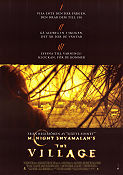 The Village 2004 movie poster Sigourney Weaver William Hurt Joaquin Phoenix M Night Shyamalan