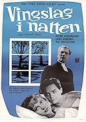 Vingslag i natten 1953 poster Edvin Adolphson Lars Ekborg Pia Skoglund Nils Hallberg Kenne Fant Text: Sven Edvin Salje