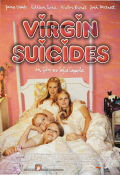 The Virgin Suicides 1999 movie poster Kirsten Dunst Josh Hartnett James Woods Sofia Coppola
