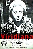 Viridiana 1962 movie poster Silvia Pinal Luis Bunuel