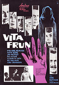 Vita frun 1962 movie poster Karl-Arne Holmsten Anita Björk Nils Asther Nils Hallberg Arne Mattsson Find more: Hillman