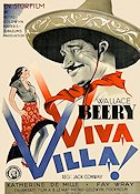 Viva Villa 1935 poster Wallace Beery