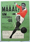 VM i fotboll 1966 movie poster Eusebio Football soccer