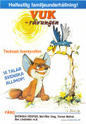 Vuk 1981 movie poster Judit Pogany Attila Dargay Animation Country: Hungary