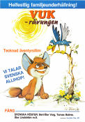 Vuk rävungen 1981 movie poster Judit Pogany Attila Dargay Animation