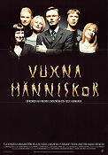 Vuxna människor 1999 poster Fredrik Lindström Karin Bjurström Mikael Persbrandt Felix Herngren