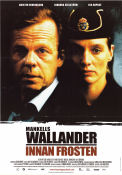 Wallander Innan frosten 2005 movie poster Krister Henriksson Johanna Sällström Henning Mankell Find more: Kurt Wallander Police and thieves