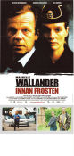 Wallander Innan frosten 2005 movie poster Krister Henriksson Johanna Sällström Kurt Wallander so Writer: Henning Mankell Police and thieves