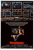 WarGames 1983 movie poster Matthew Broderick Ally Sheedy John Wood John Badham Cult movies