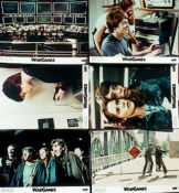 WarGames 1983 lobby card set Matthew Broderick