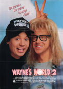 Wayne´s World 2 1993 movie poster Mike Myers Dana Carvey Stephen Surjik