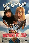 Wayne´s World 1992 movie poster Mike Myers Dana Carvey Rob Lowe Penelope Spheeris