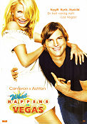 What Happens in Vegas 2008 movie poster Cameron Diaz Ashton Kutcher Rob Corddry Tom Vaughan Romance