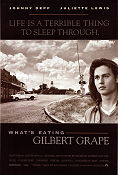 What´s Eating Gilbert Grape 1993 poster Johnny Depp Lasse Hallström