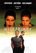 Wild Things 1998 movie poster Kevin Bacon Matt Dillon Neve Campbell John McNaughton