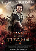 Wrath of the Titans 2012 movie poster Sam Worthington Liam Neeson Jonathan Liebesman