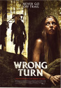 Wrong Turn 2021 movie poster Charlotte Vega Adain Bradley Bill Sage Mike P Nelson
