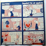 Cloetta choklad 1940 poster Find more: Blondie From comics