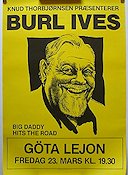 Burl Ives 1979 poster Burl Ives