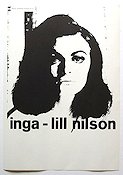 Inga-Lill Nilsson 1968 poster Find more: Concert poster