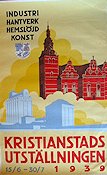 Kristianstadsutställningen Reklam 1939 poster Find more: Advertising