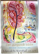 Liljevalchs konsthall Det sjungande trädet 1989 poster Poster artwork: Isaac Grünewald