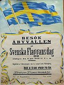 Svenska flaggans dag 1943 poster Find more: Advertising