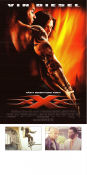 XXX 2002 movie poster Vin Diesel Asia Argento Marton Csokas Rob Cohen