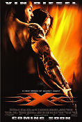 XXX 2002 poster Vin Diesel Asia Argento Marton Csokas Rob Cohen