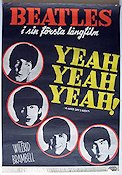 A Hard Day´s Night 1964 movie poster Beatles John Lennon Paul McCartney Richard Lester Rock and pop