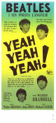 A Hard Day´s Night 1964 movie poster Beatles John Lennon Paul McCartney Richard Lester Rock and pop